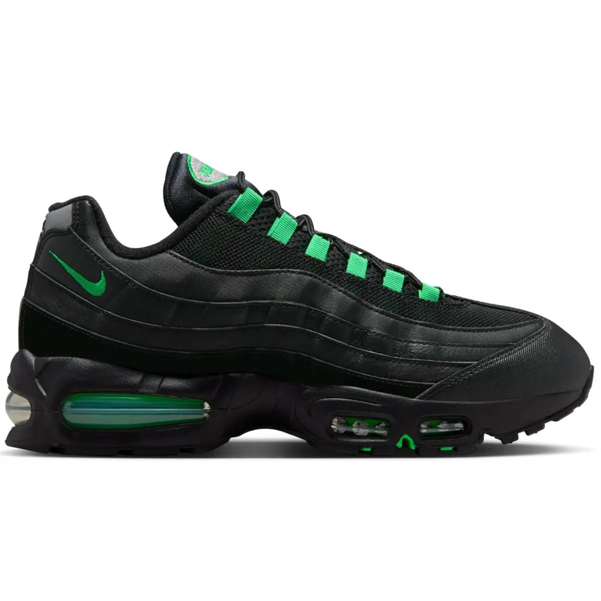 Nike shoes - Nike Air Max 95 - Air Max - IB1667-002 - Black/Black/Pearl Grey/Green Shock 8