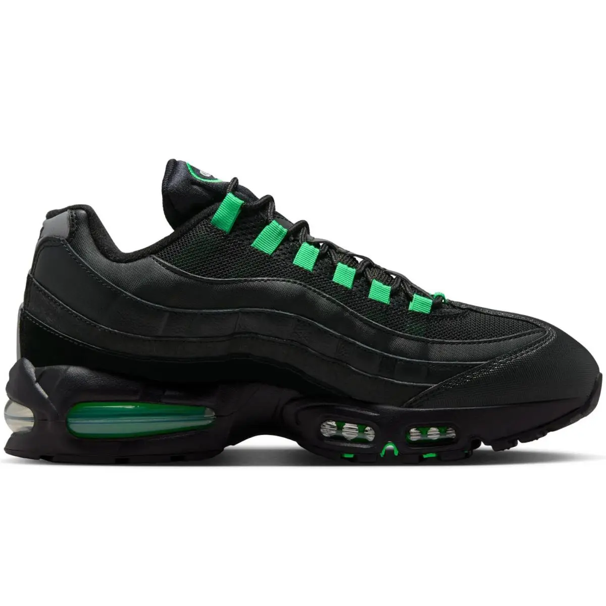 Nike shoes - Nike Air Max 95 - Air Max - IB1667-002 - Black/Black/Pearl Grey/Green Shock 9