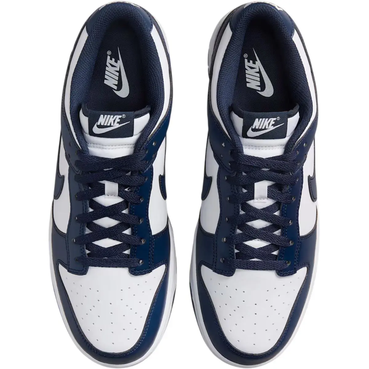 Nike shoes - Nike Dunk Low Retro - Dunk Low Retro - HF5441-107 - White/White/Midnight Navy 2