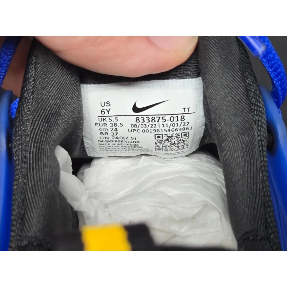 Nike shoes - Nike Presto GS - Presto - 833875 018 - Black 5