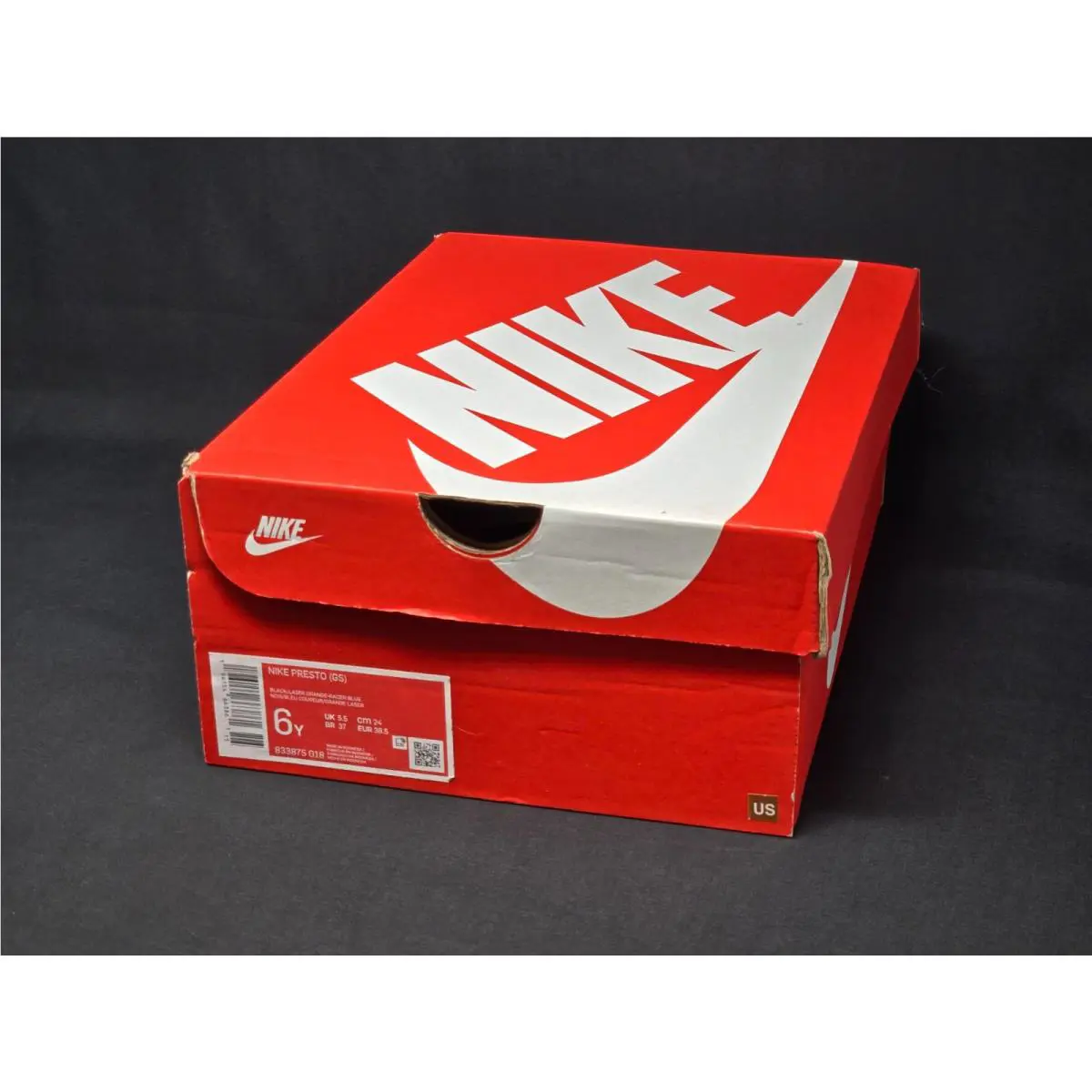 Nike shoes - Nike Presto GS - Presto - 833875 018 - Black 7