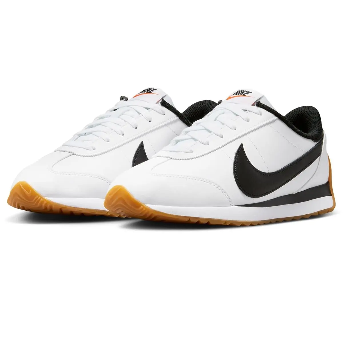 Woman`s Sneakers Athletic Shoes  Pacific Leather White/Black/Gum Light Brown/White by Nike