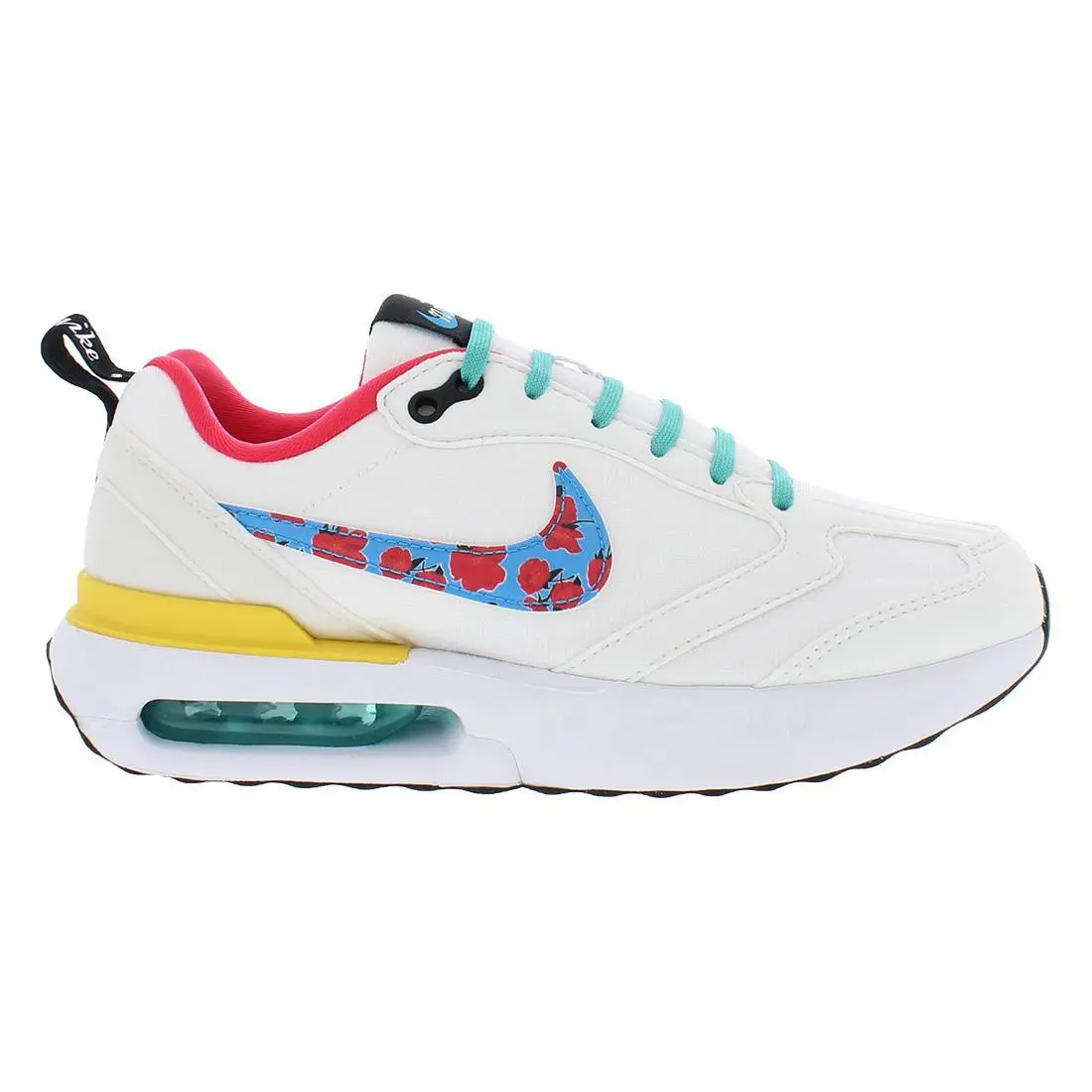 Nike Air Max Dawn Girls Shoes - White/Multi-Colored, Main: White