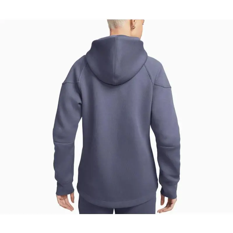 Nike clothing - Nike Sportswear Tech Fleece Windrunner Women`s Full-Zip Hoodie - FB8338-003 - Light Carbon/Black 0