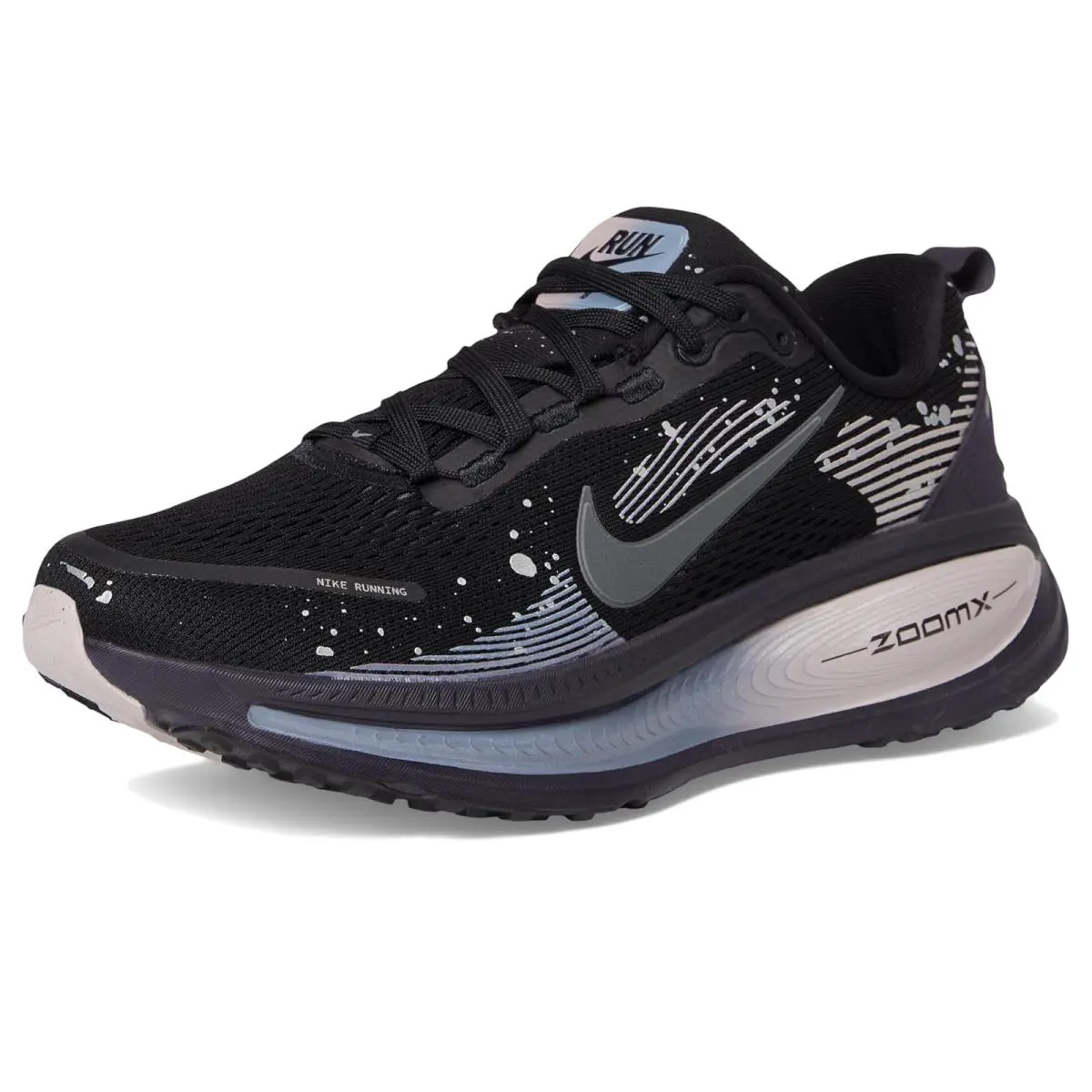 Nike shoes - Black/Metallic Dark Grey/Cave Purple/Ashen Slate/Particle Rose 5