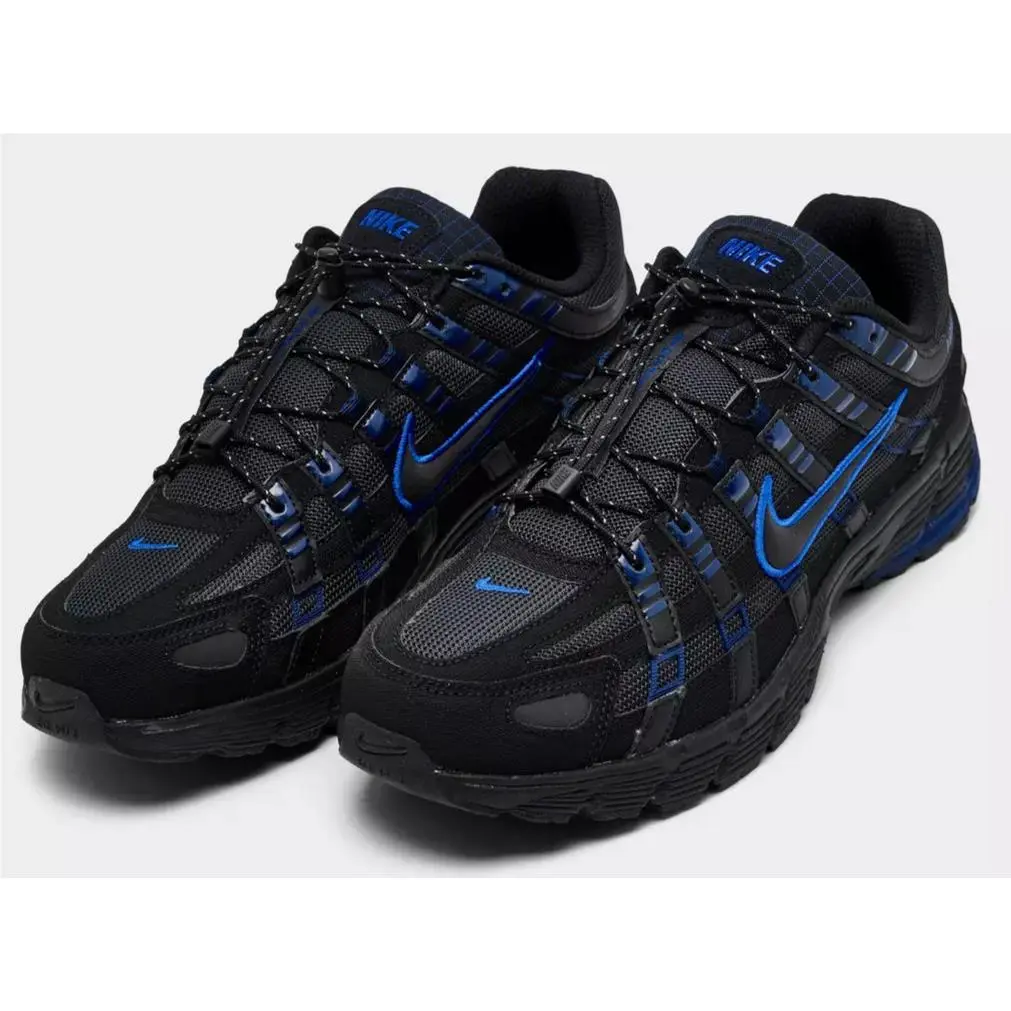 Nike shoes - Nike P-6000 - IO1904 010 - Black/Anthracite/Blue Void/Racer Blue 0