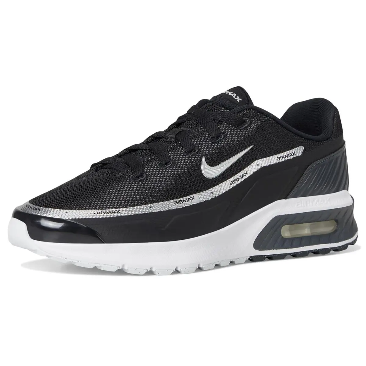 Nike shoes - Black/Metallic Silver/Dark Smoke Grey/White 5