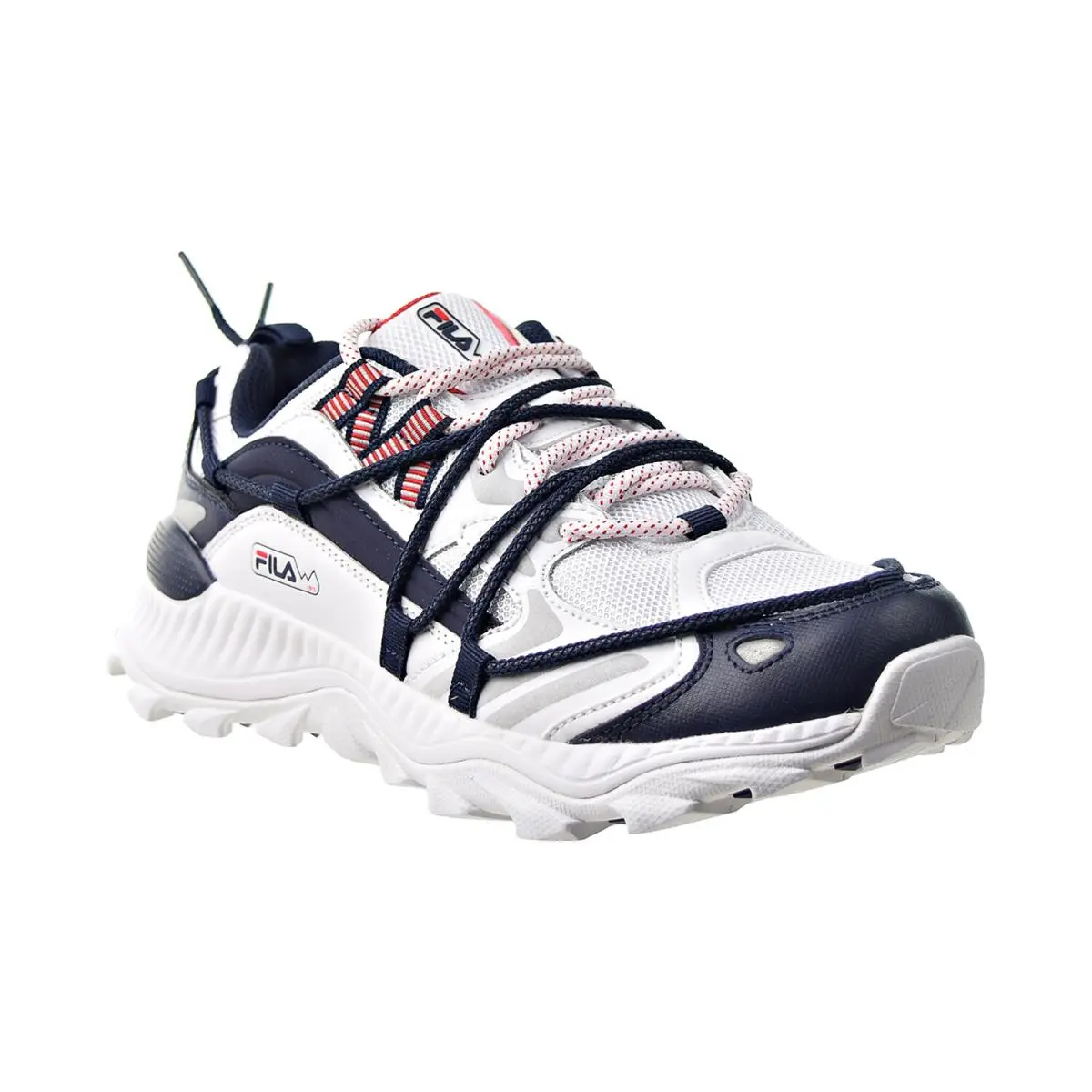 Fila shoes - White-Navy-Red 0