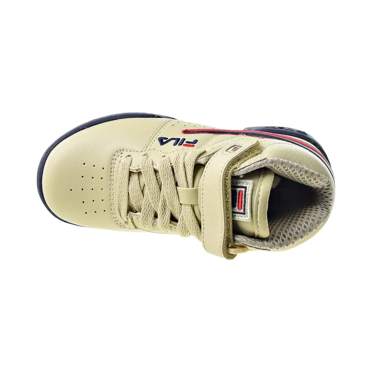 Fila shoes - Cream-Navy-Red 3