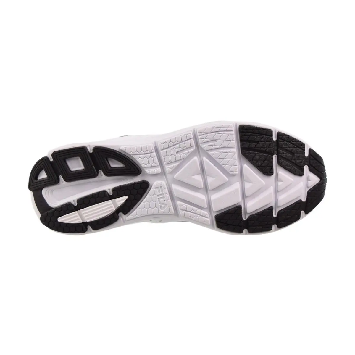 Fila shoes - Black-White-Metallic Silver 4