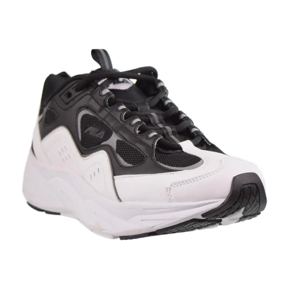 Fila shoes - Black-White-Metallic Silver 6