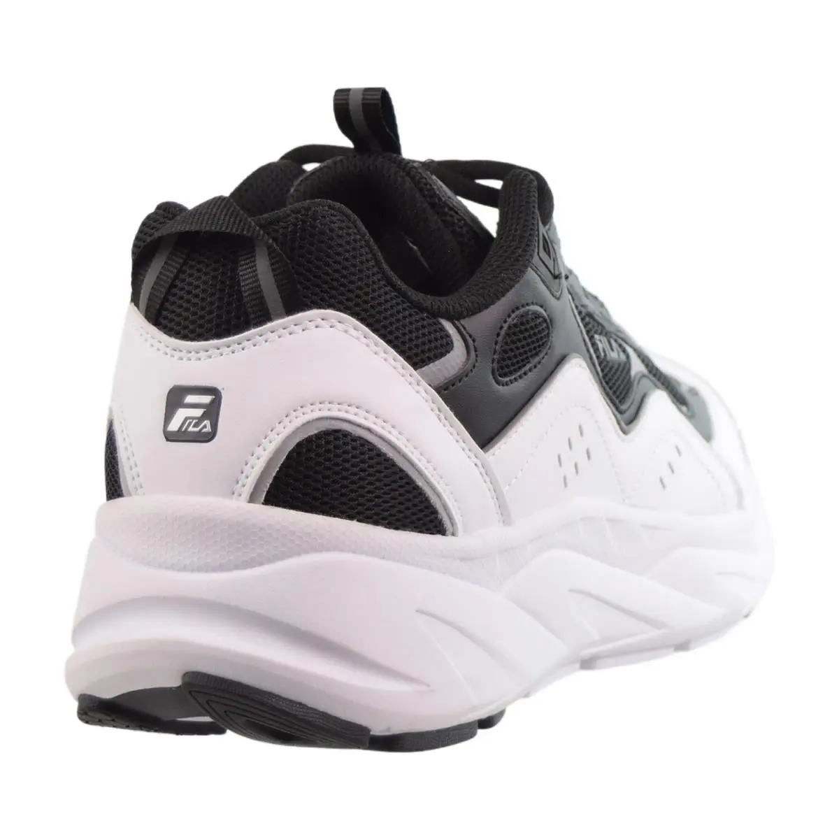Fila shoes - Black-White-Metallic Silver 7
