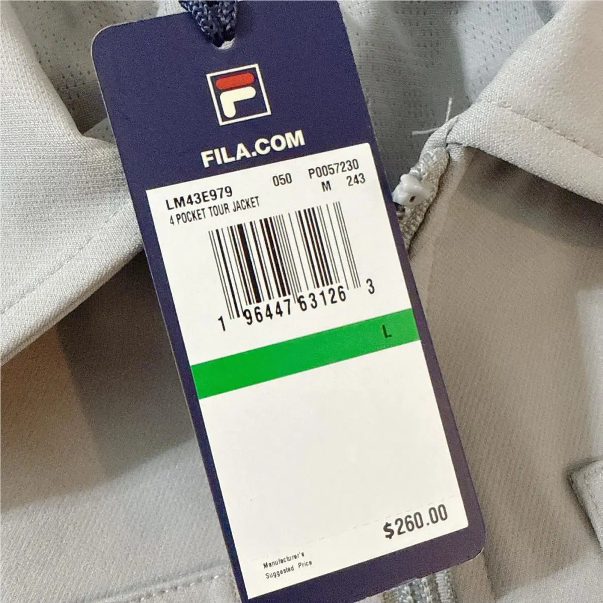 Fila clothing - LM43E979 - LM43E979 - Gray 15