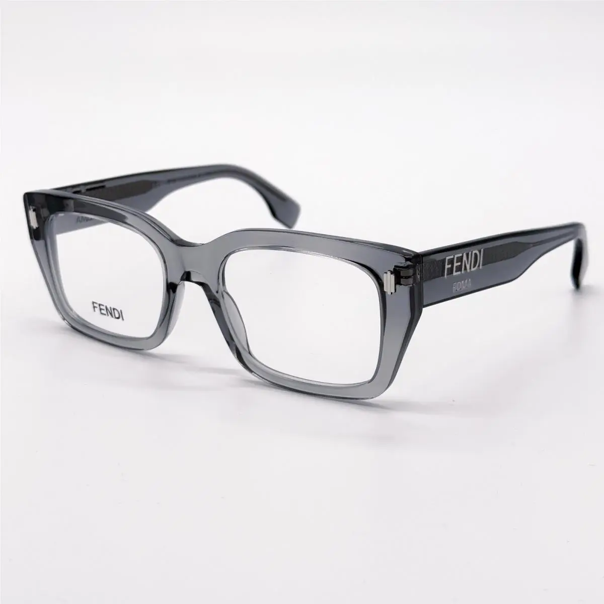 Fendi FE50094I 020 Grey Unisex Eyeglasses Fendi