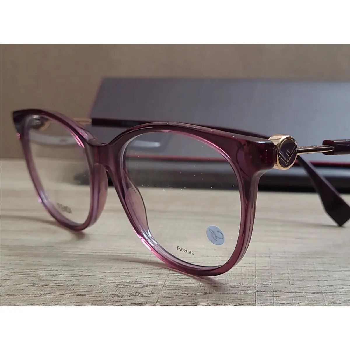 Fendi FF 0393 0T7 Women Eyeglasses Frames 52-17-145 Cloth w. Case