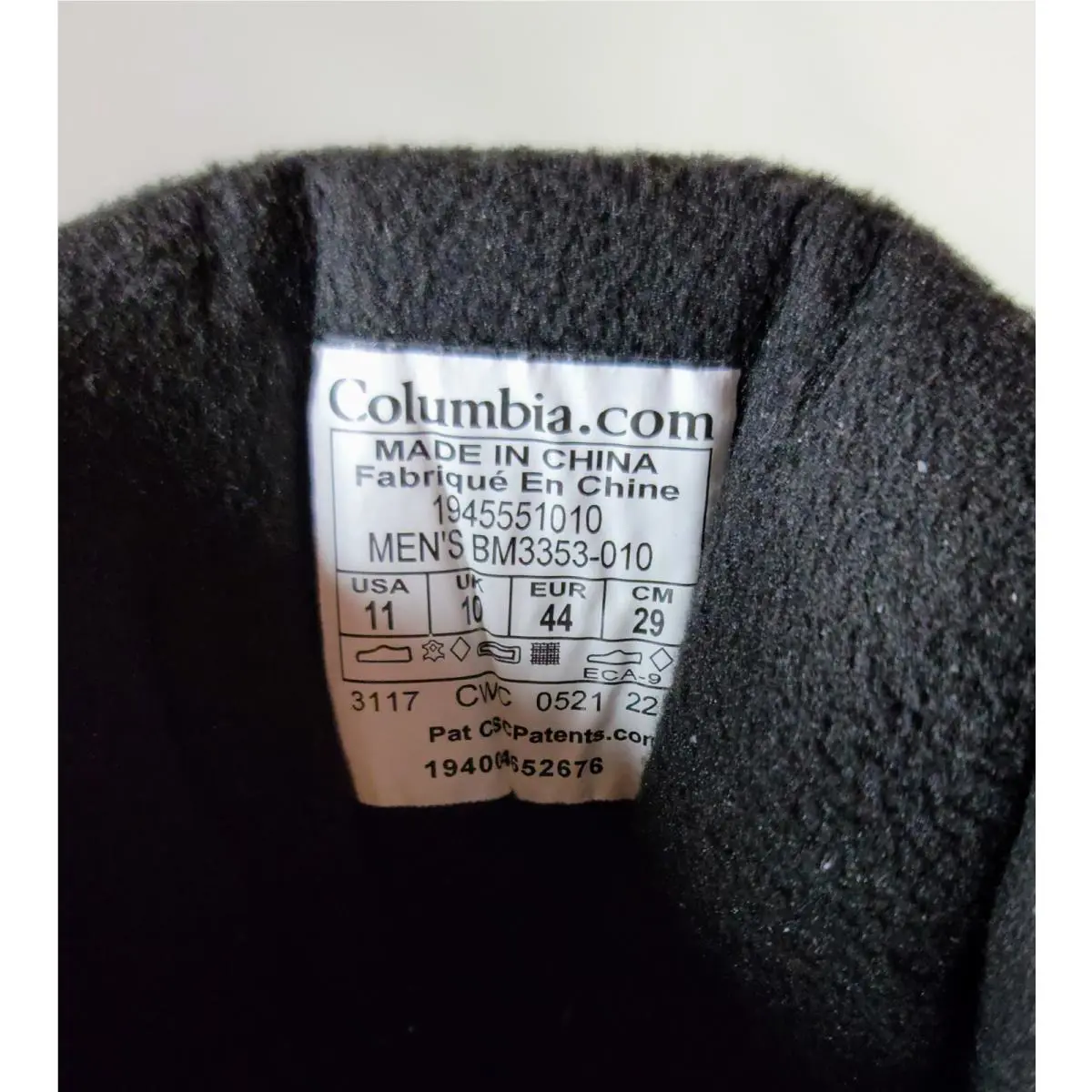 Columbia shoes - 1945551 - 1945551 - Black 7