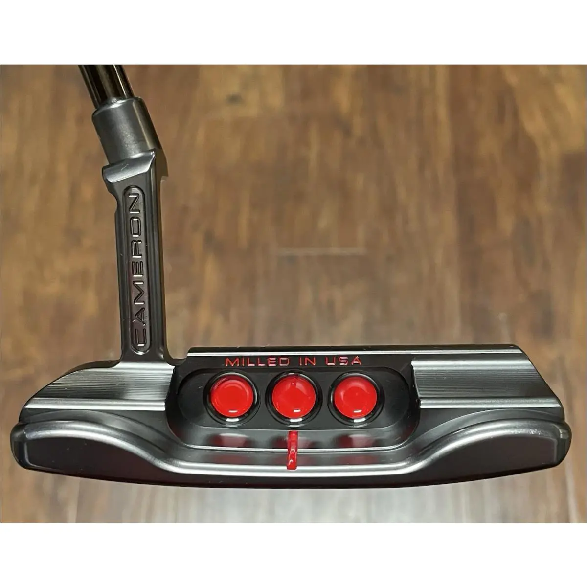 Scotty Cameron  - Super Select Newport Plus - Xtreme Dark Finish - DLC - Red, Lie Angle: Black 1