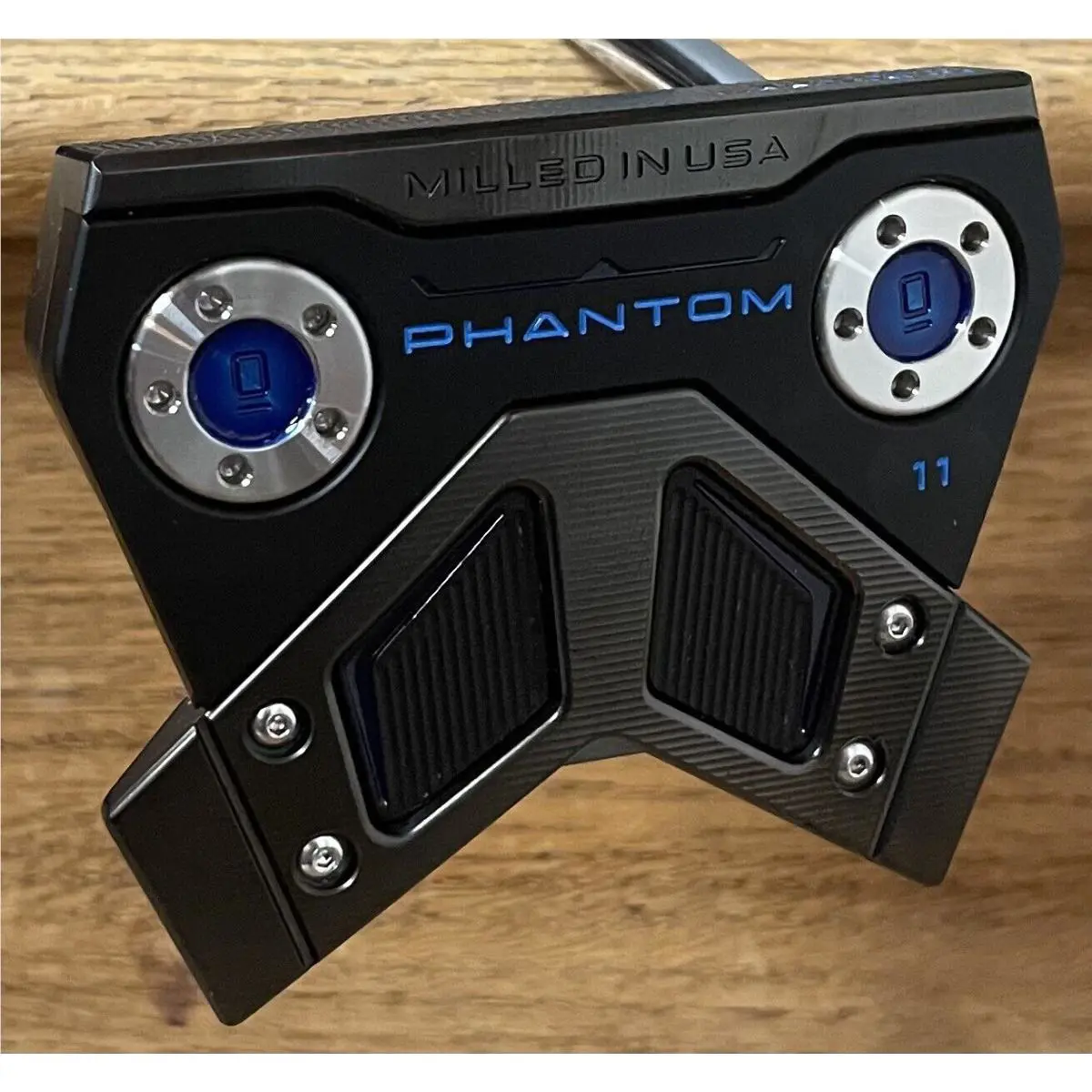 Scotty Cameron  - Phantom 11 - 2025 - Xtreme Dark Finish - DLC - Blue, Lie Angle: Black 0