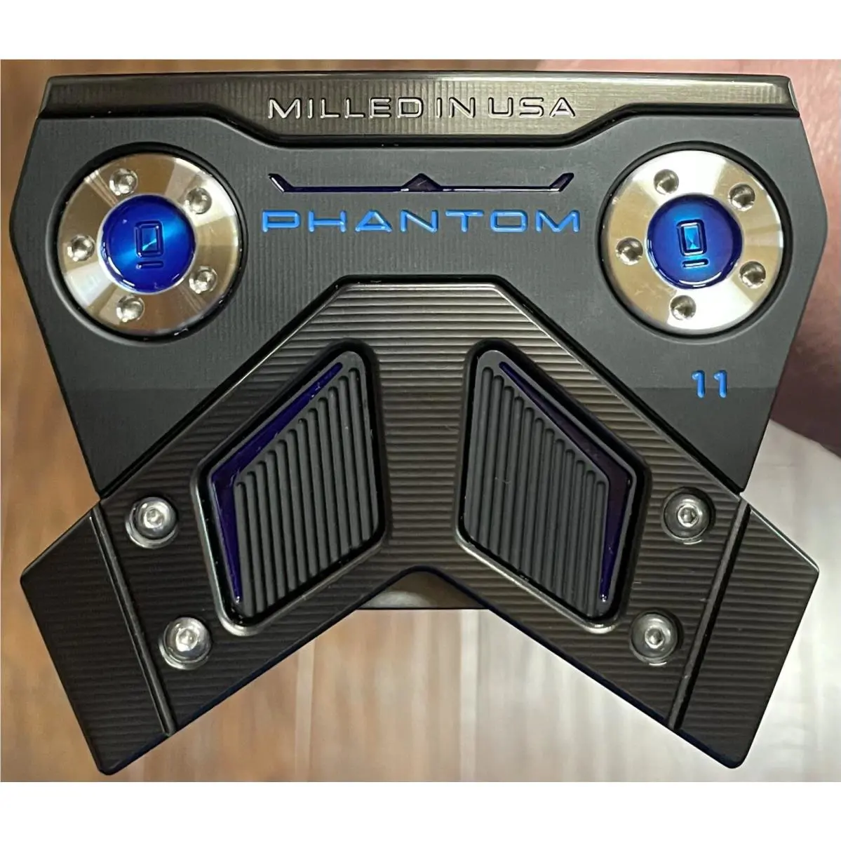 Scotty Cameron  - Phantom 11 - 2025 - Xtreme Dark Finish - DLC - Blue, Lie Angle: Black 2