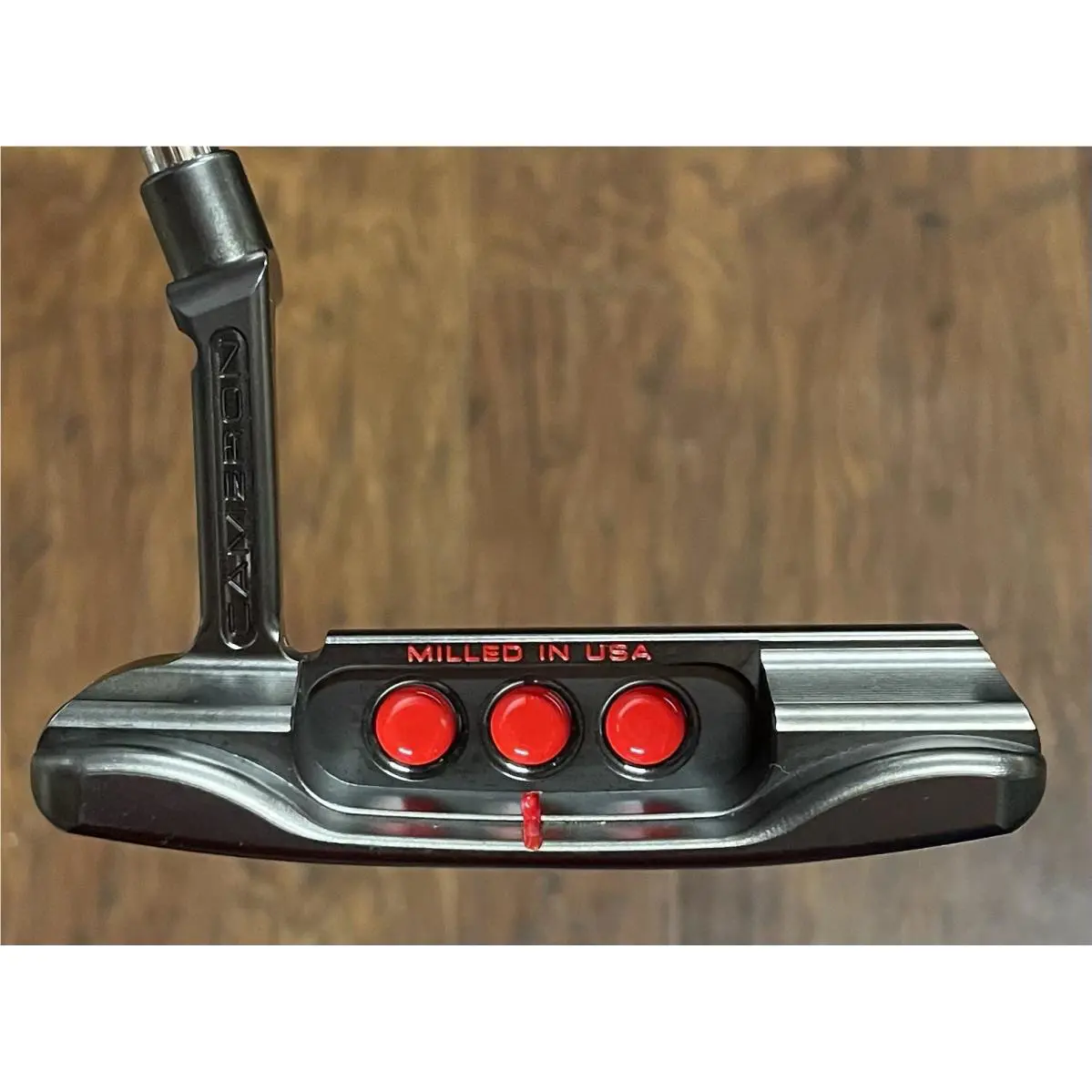Scotty Cameron  - Super Select Newport - Xtreme Dark Finish - DLC - Red, Lie Angle: Black 1