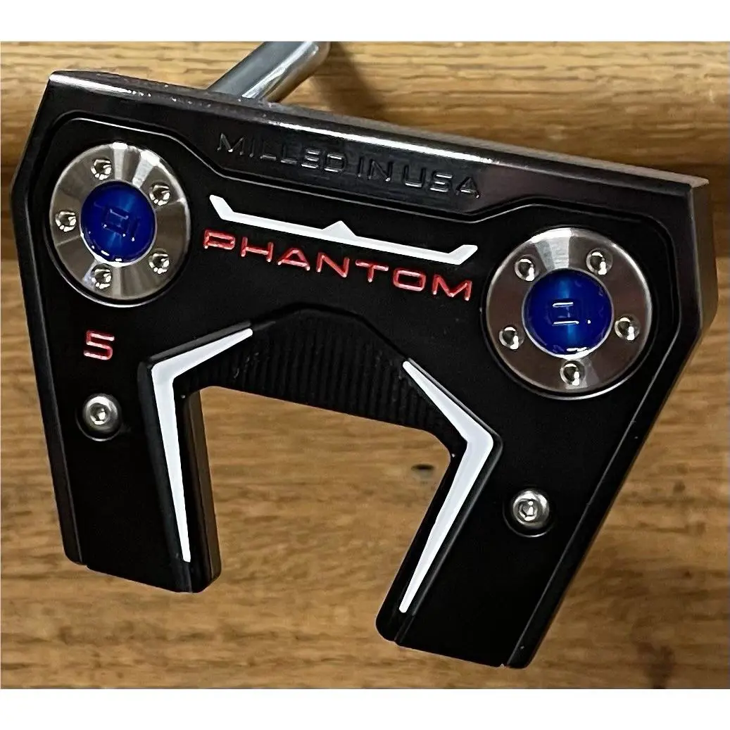 Scotty Cameron  - Phantom 5 - 2025 - Xtreme Dark Finish - DLC - Multicolor, Lie Angle: Black 0