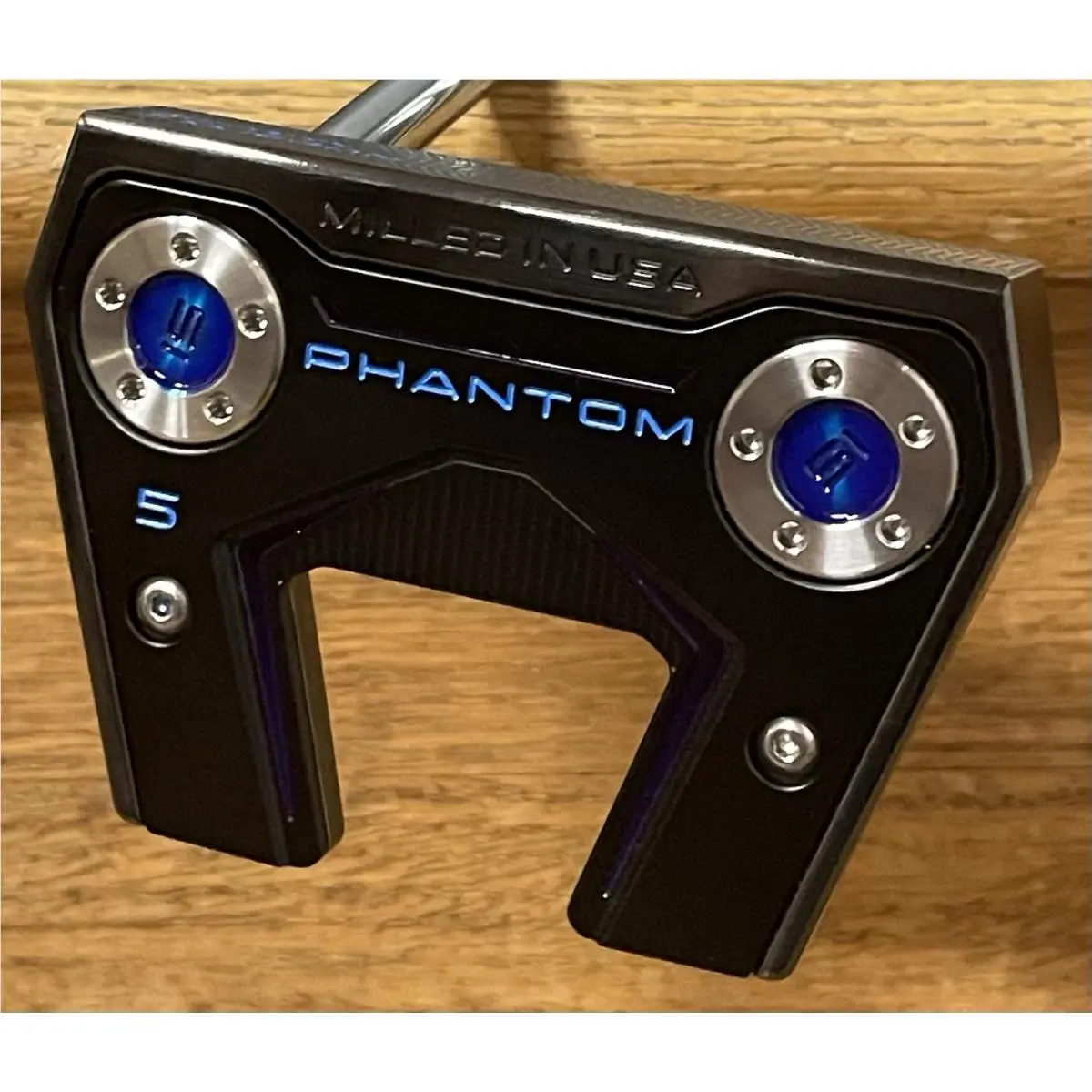 Scotty Cameron  - Phantom 5 - 2025 - Xtreme Dark Finish - DLC - Blue, Lie Angle: Black 0