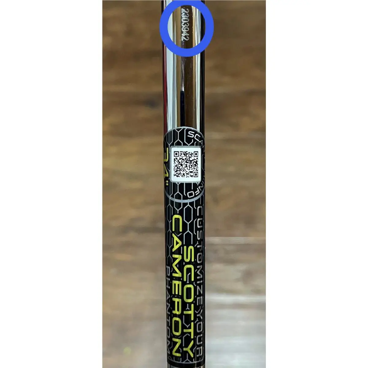 Scotty Cameron  - Phantom 7.5 - 2025 - Xtreme Dark Finish - DLC - Blue, Lie Angle: Black 6