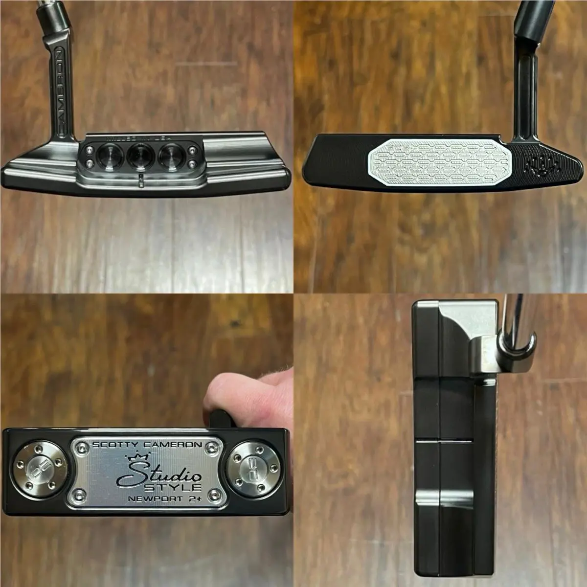 Scotty Cameron Studio Style Newport 2 Plus Putter - - Xtreme Dark -33