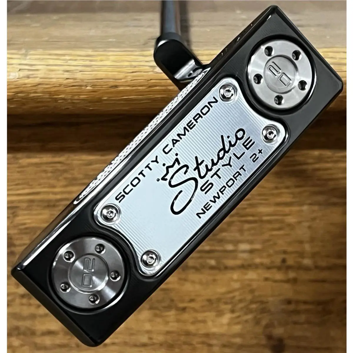 Scotty Cameron  - Studio Style Newport 2 Plus - SCS - Xtreme Dark Finish - DLC - Black, Lie Angle: Black 2