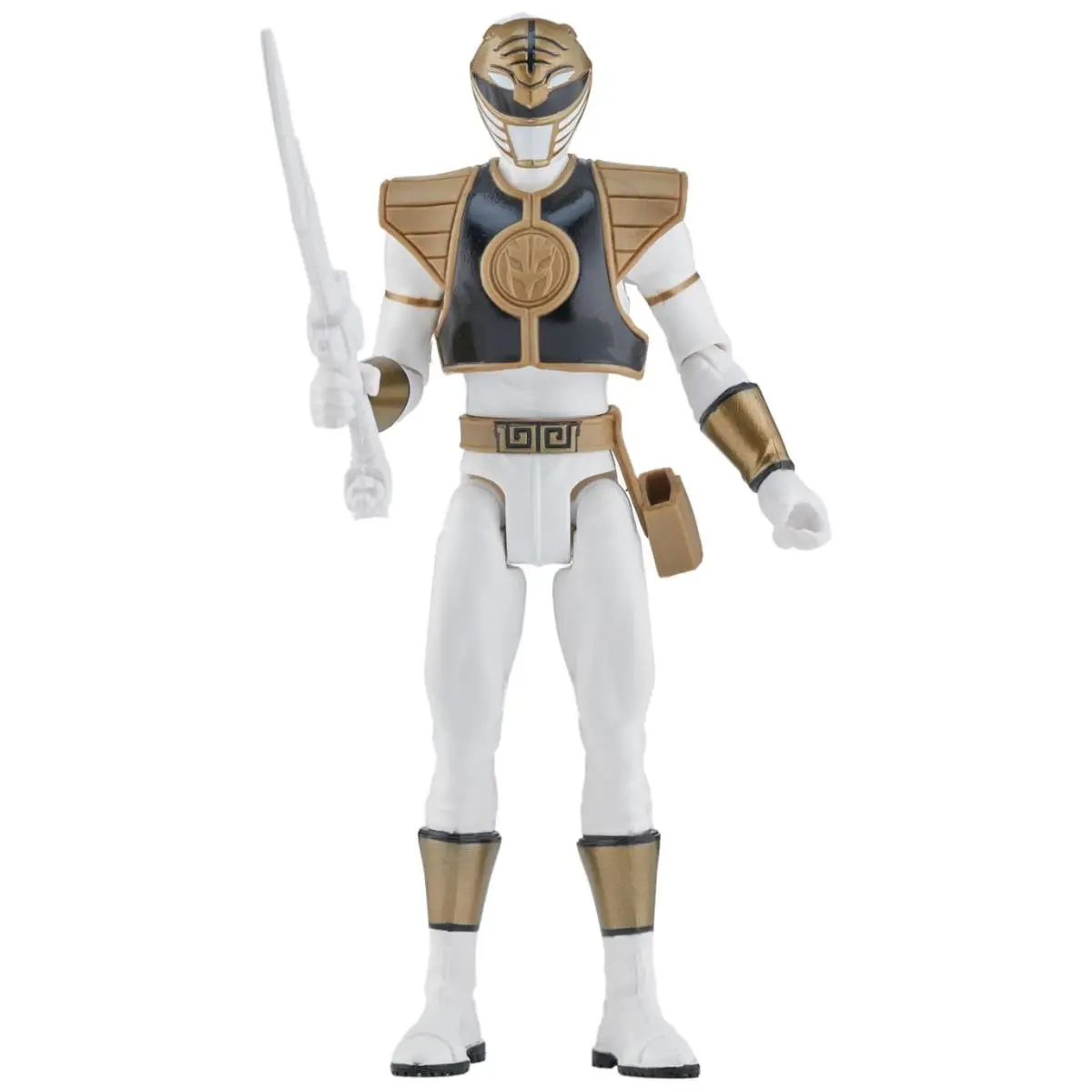 Power Rangers Mighty Morphin White Ranger 6-Inch Action Figure Toy Hasbro Super