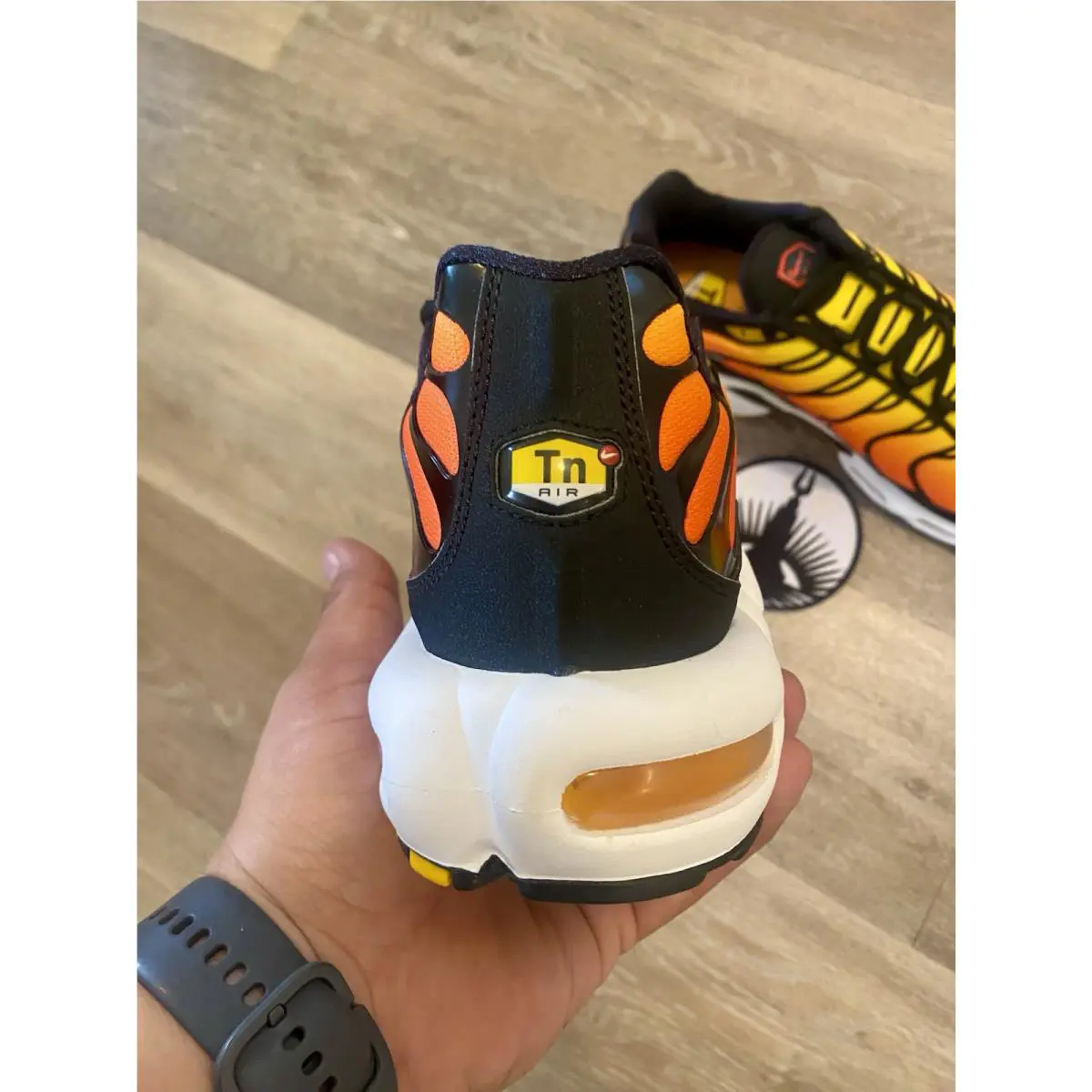 Nike shoes - Nike Air Max Plus - Air Max Plus - HF0552-001 - Black / Pimento / Bright Ceramic / Resin / White (UPC: 197598831137) 0