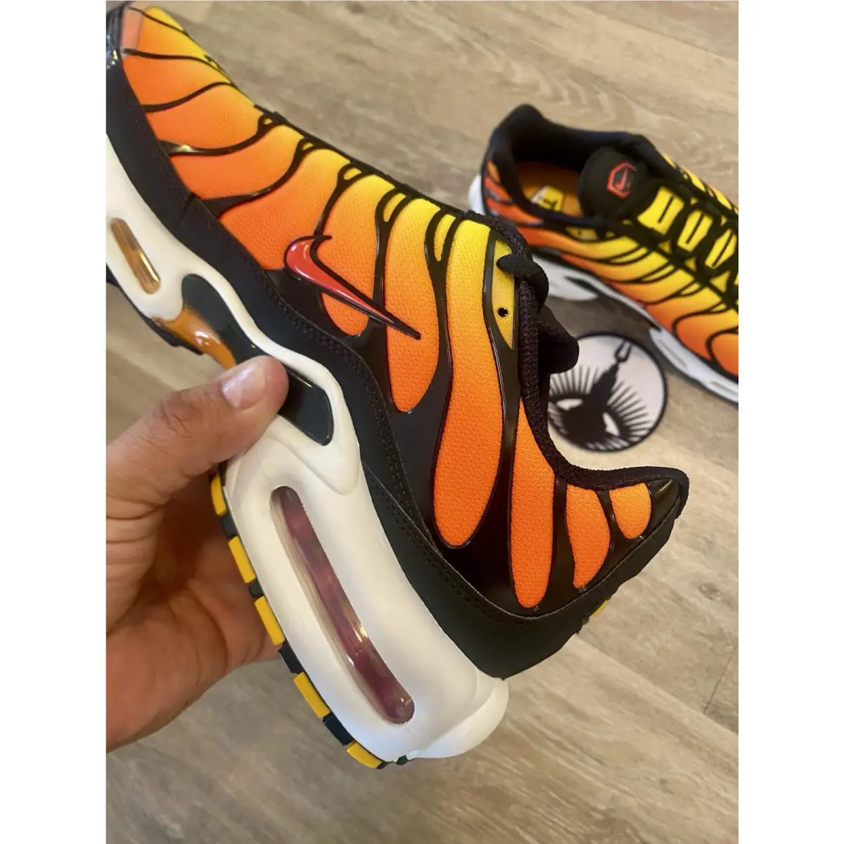Nike shoes - Nike Air Max Plus - Air Max Plus - HF0552-001 - Black / Pimento / Bright Ceramic / Resin / White (UPC: 197598831137) 1