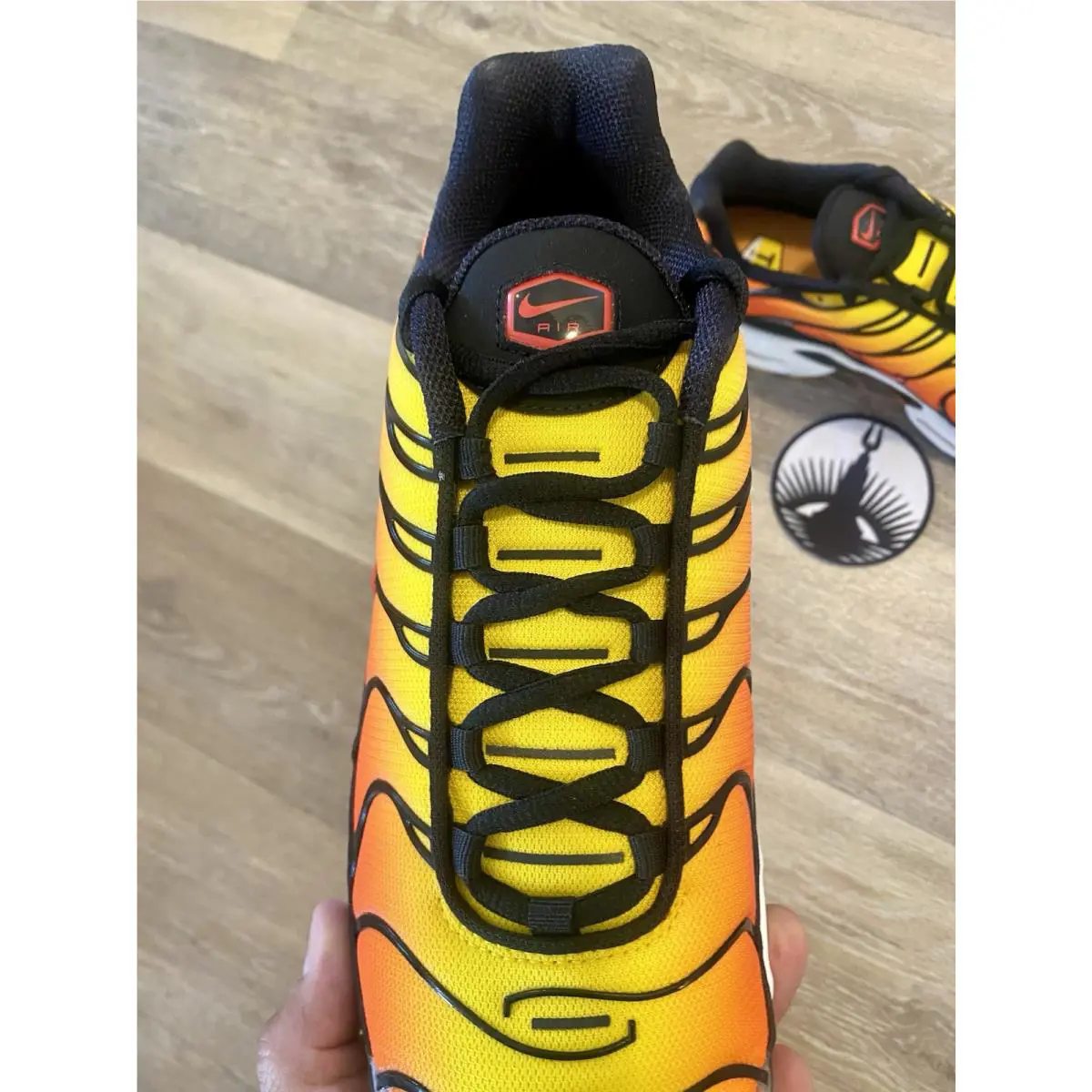 Nike shoes - Nike Air Max Plus - Air Max Plus - HF0552-001 - Black / Pimento / Bright Ceramic / Resin / White (UPC: 197598831137) 6