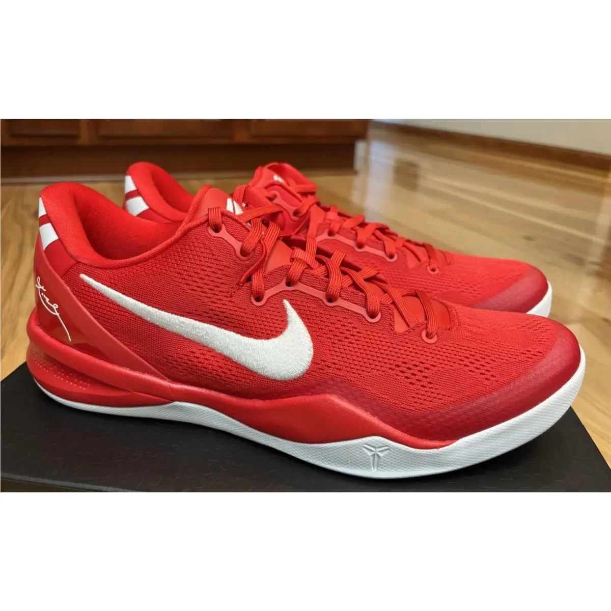 Nike Kobe 8 Protro University Red Size 13 DS OG All