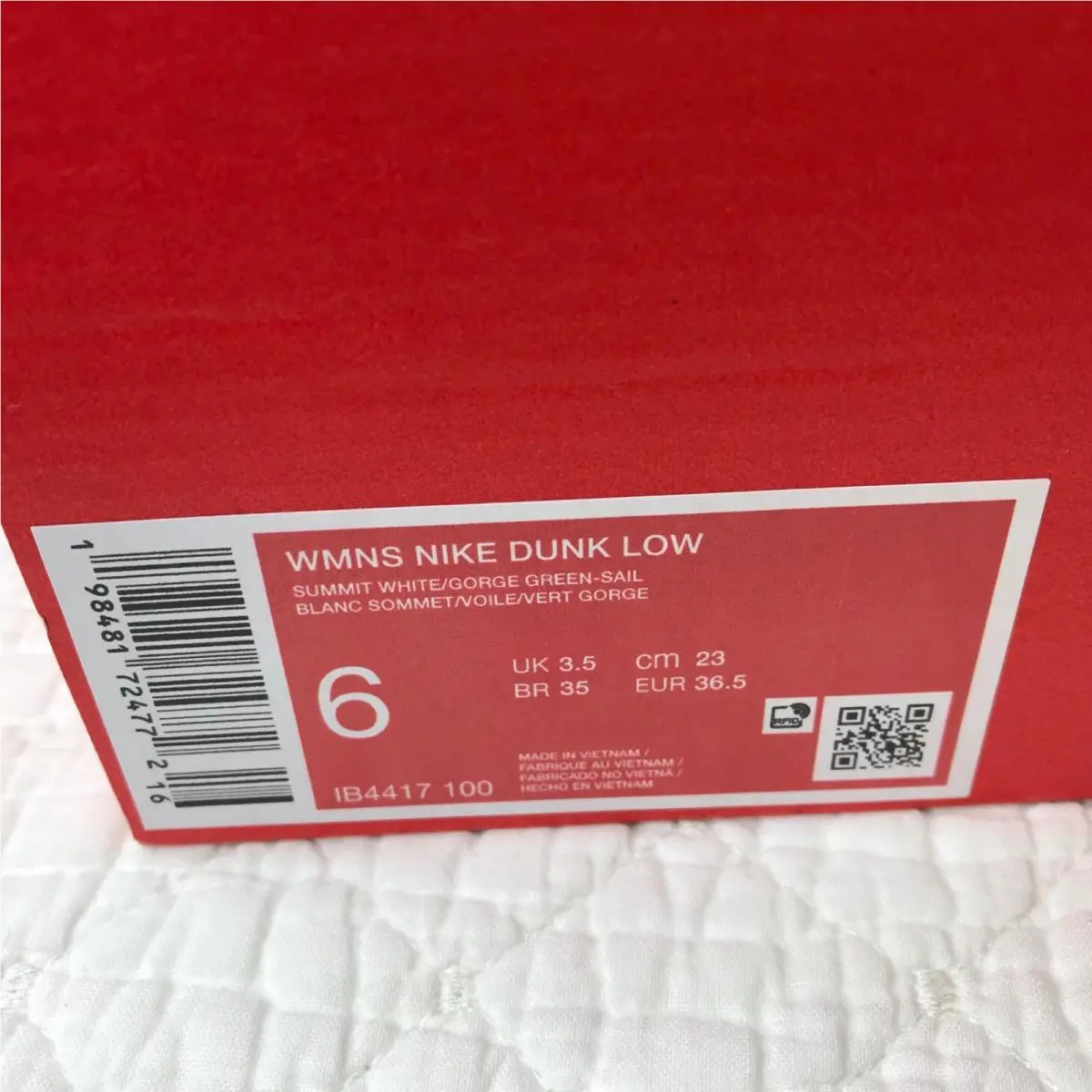 Nike shoes - Nike Dunk - Dunk - IB4417-100 - Green 9