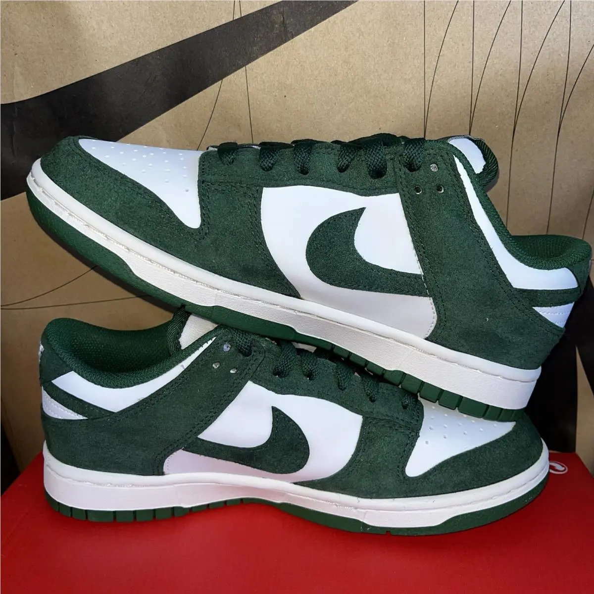 Nike shoes - Nike Dunk - Dunk - IB4417-100 - SUMMIT WHITE/GORGE GREEN-SAIL (UPC: 198481705078) 0