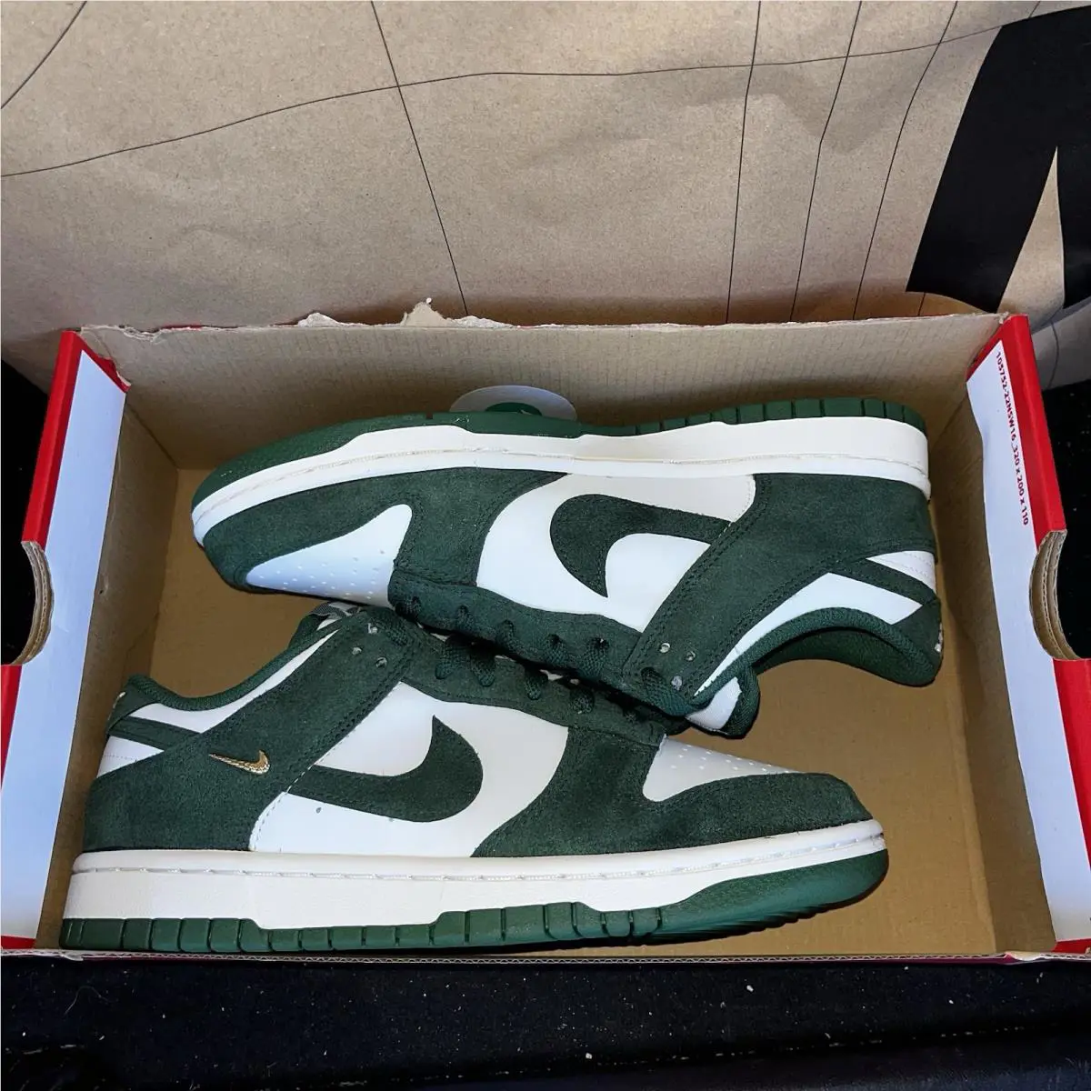 Nike shoes - Nike Dunk - Dunk - IB4417-100 - SUMMIT WHITE/GORGE GREEN-SAIL (UPC: 198481705078) 4