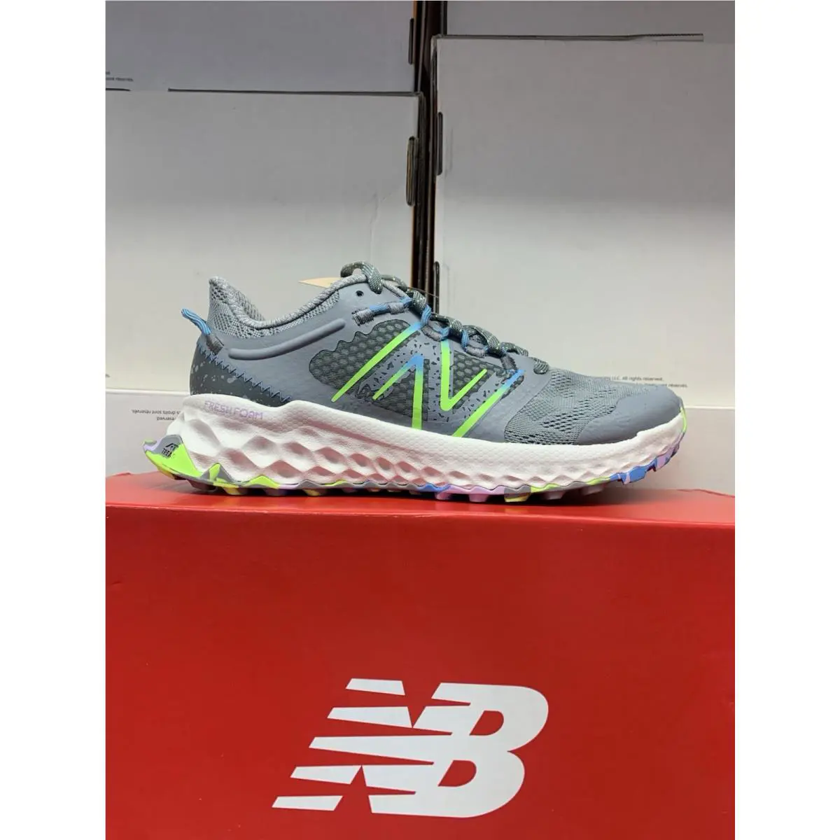 New Balance shoes - New Balance Trail - Trail - WTGAROG1 - Gray 3