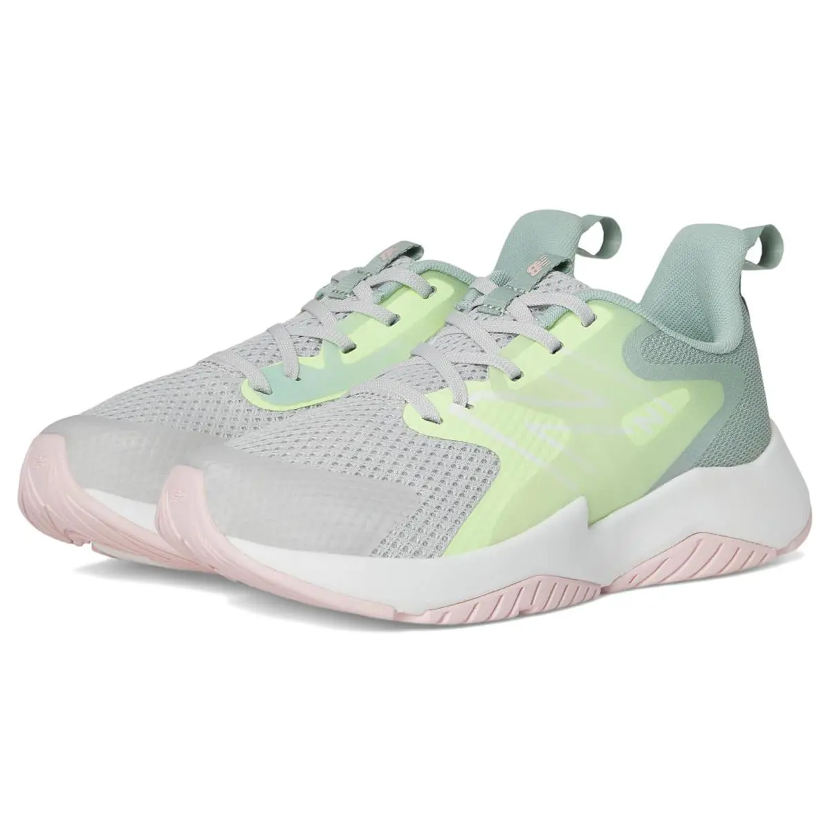 New Balance shoes - Grey Matter/Mint Flash 13
