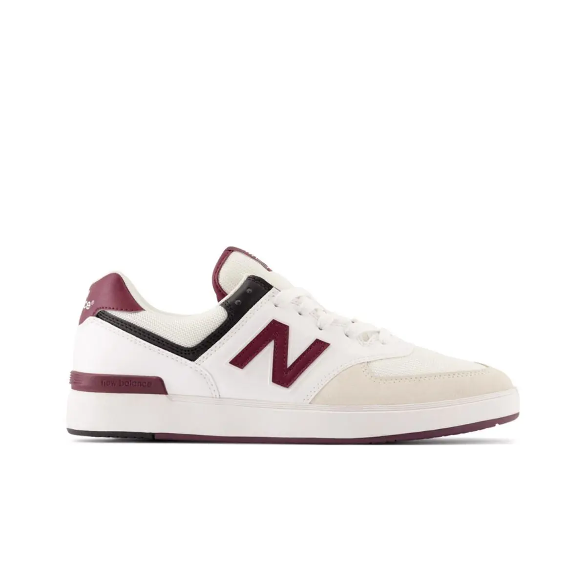 New Balance shoes - White/Crimson 3