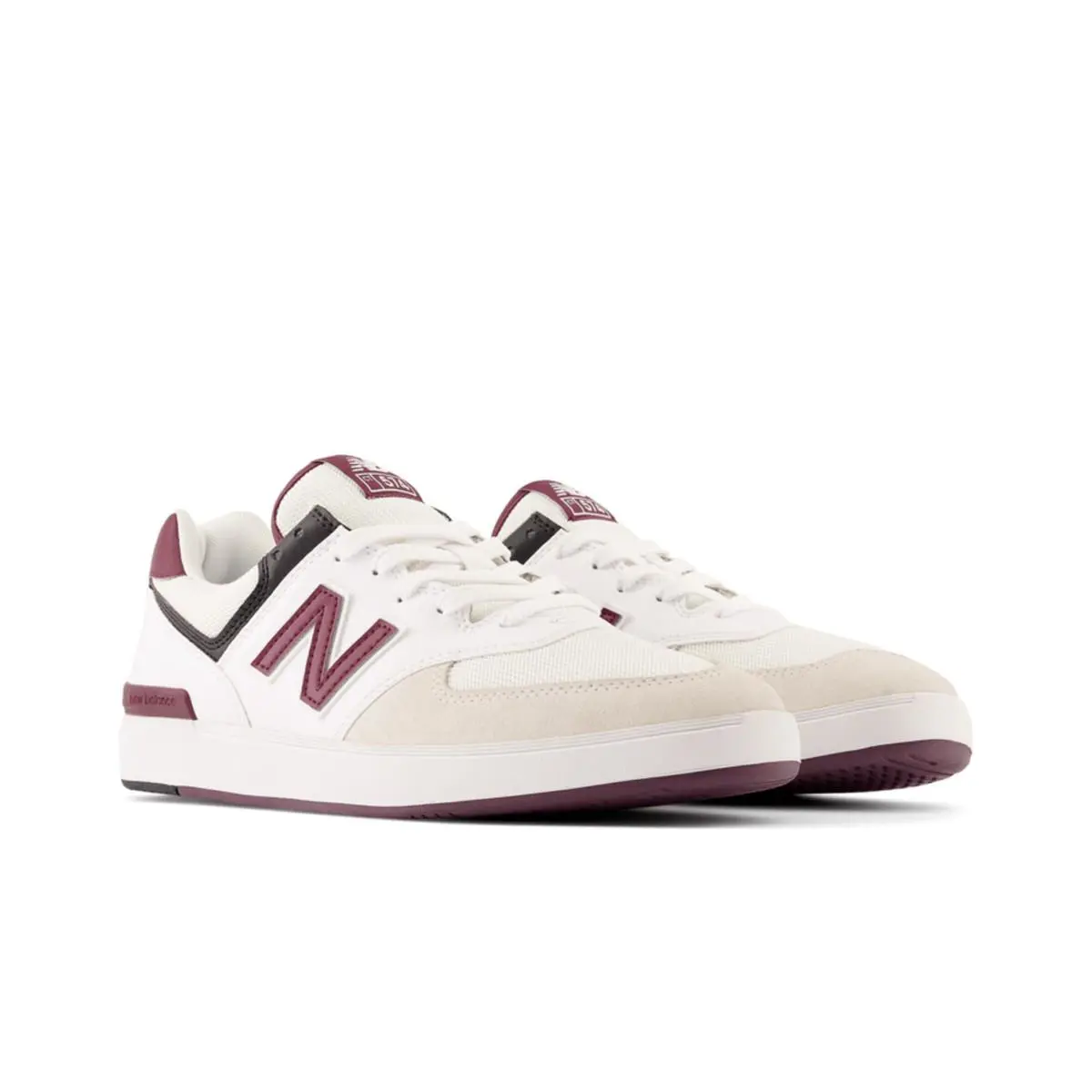 New Balance shoes - White/Crimson 6