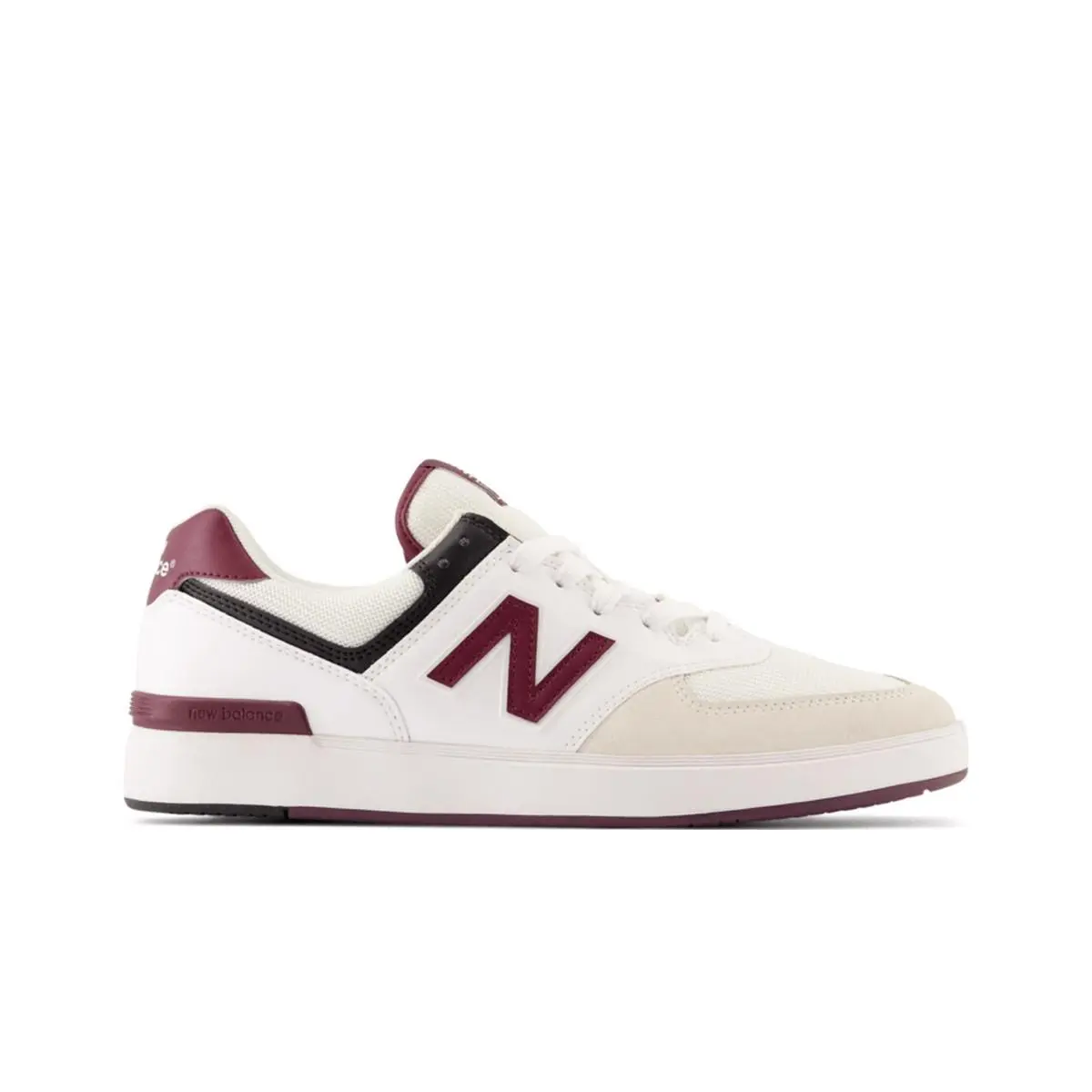 New Balance shoes - White/Crimson 3