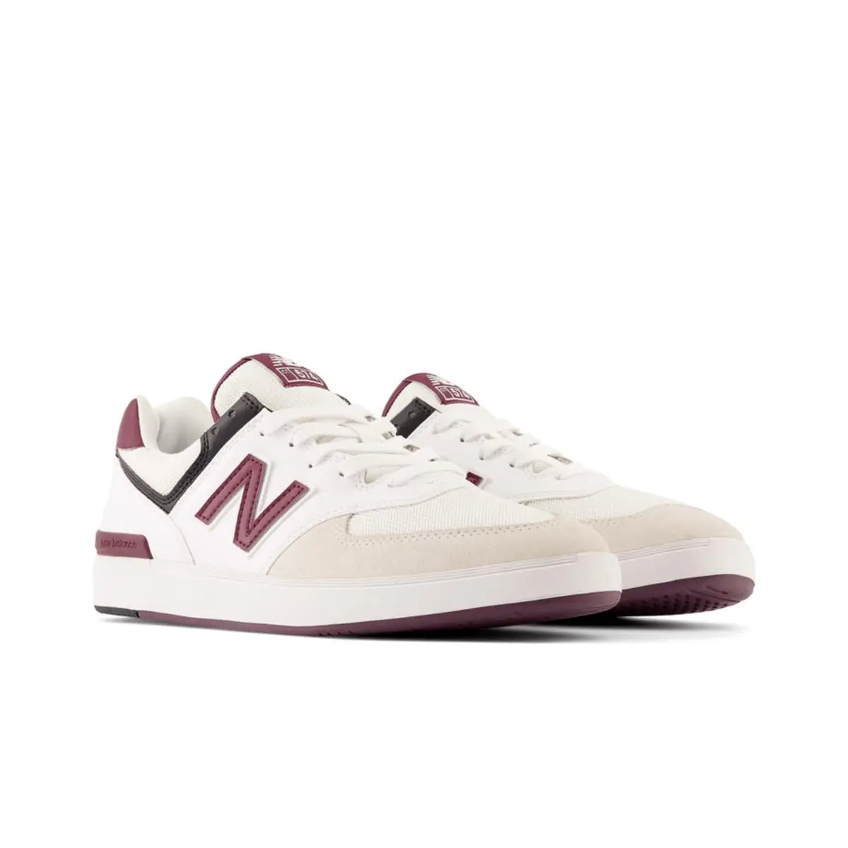 New Balance shoes - White/Crimson 6