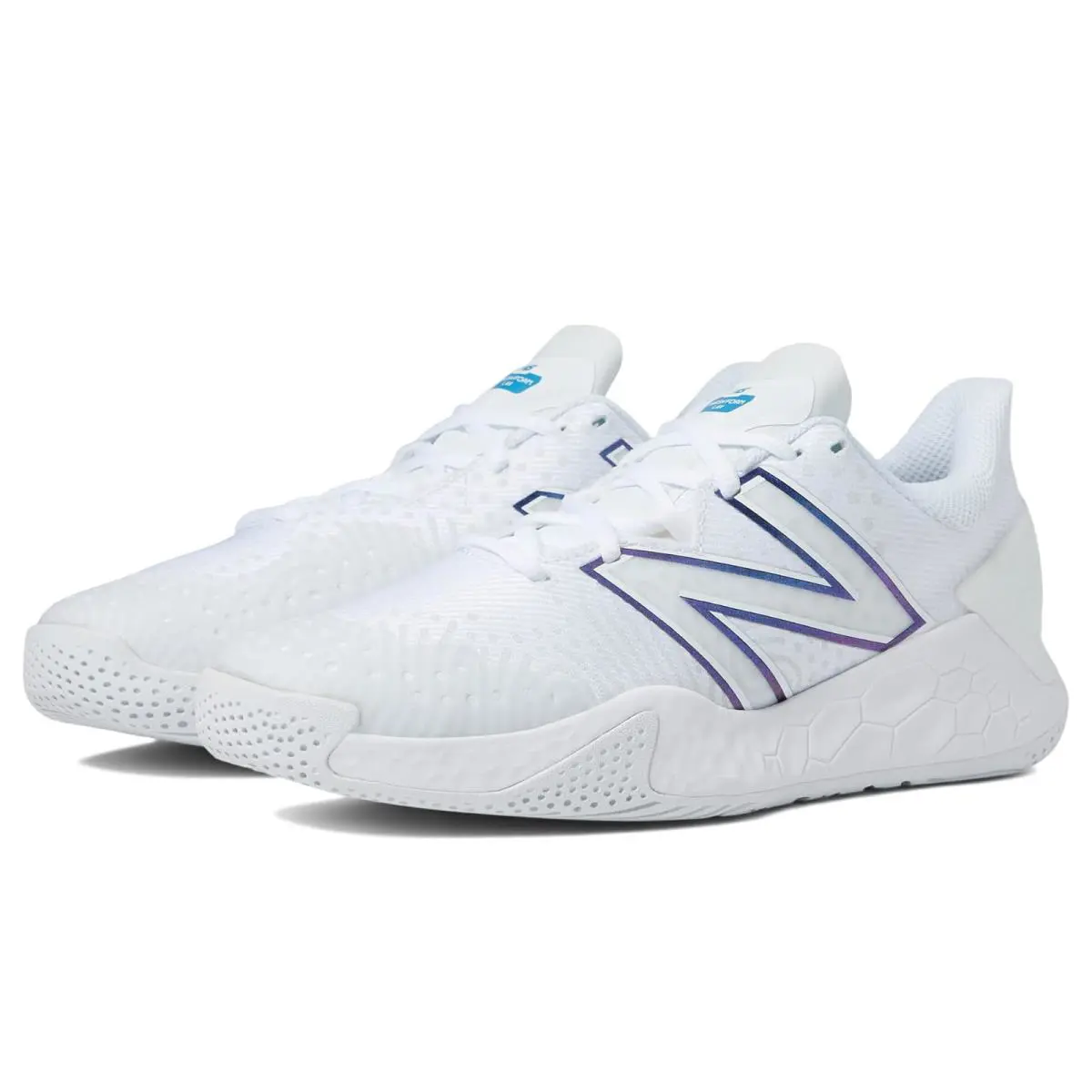 Woman`s Sneakers Athletic Shoes New Balance Fresh Foam Lav V2 - White/Laser Blue