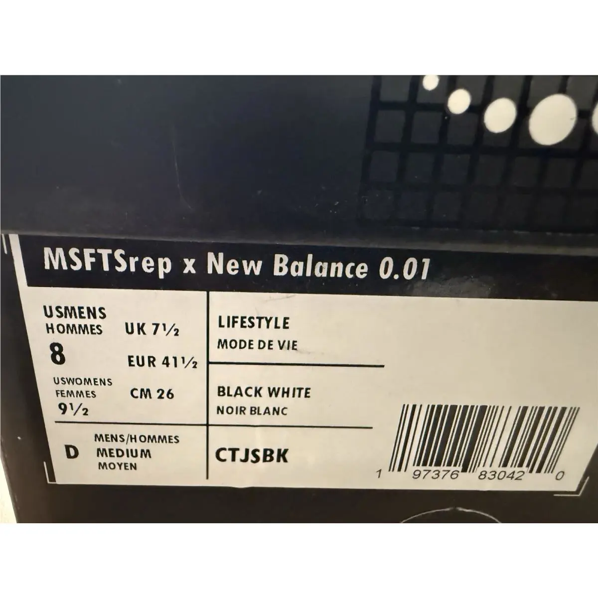New Balance shoes - New Balance MSFTSrep x 0.01 - CTJSBK - Black 6