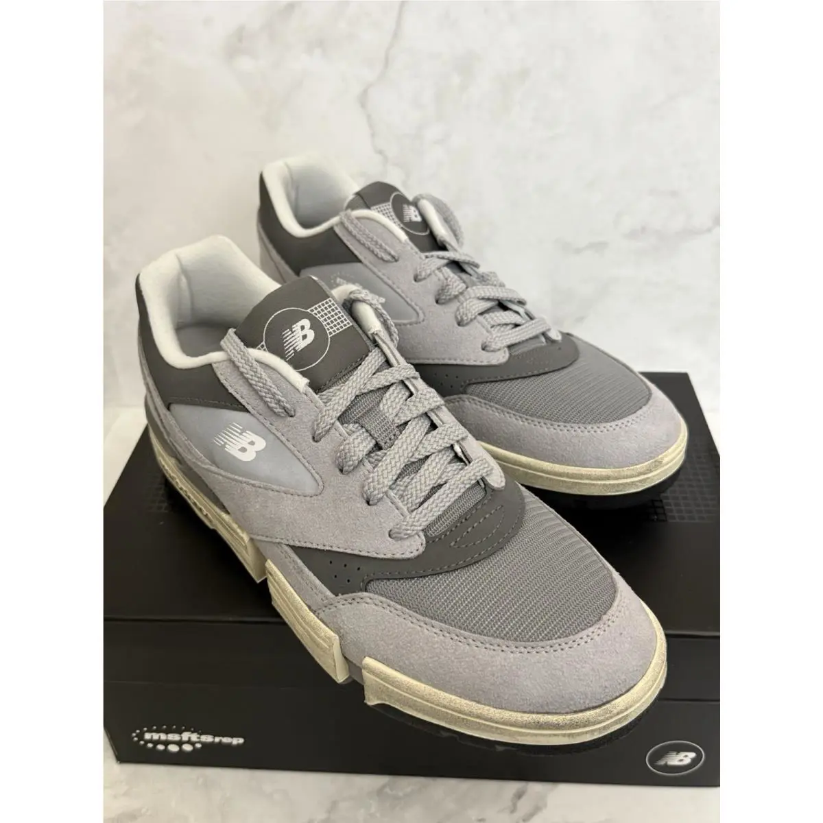 New Balance shoes - New Balance MSFTSrep x 0.01 - CTJSGR - Gray 0