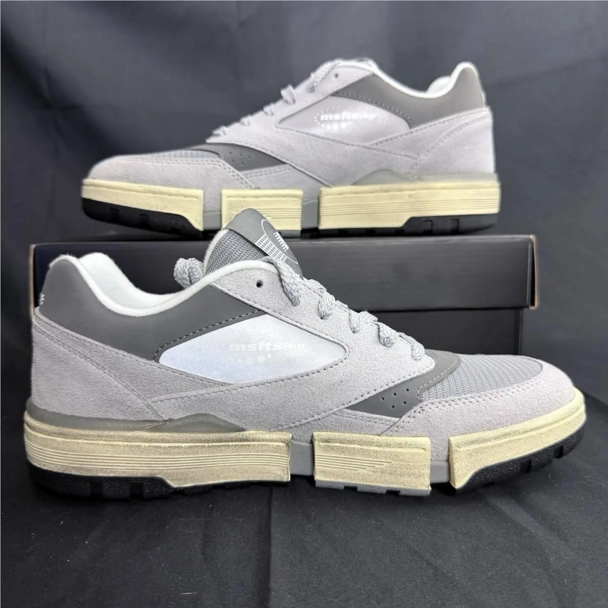 New Balance shoes - New Balance MSFTSrep x 0.01 - CTJSGR - Gray 0