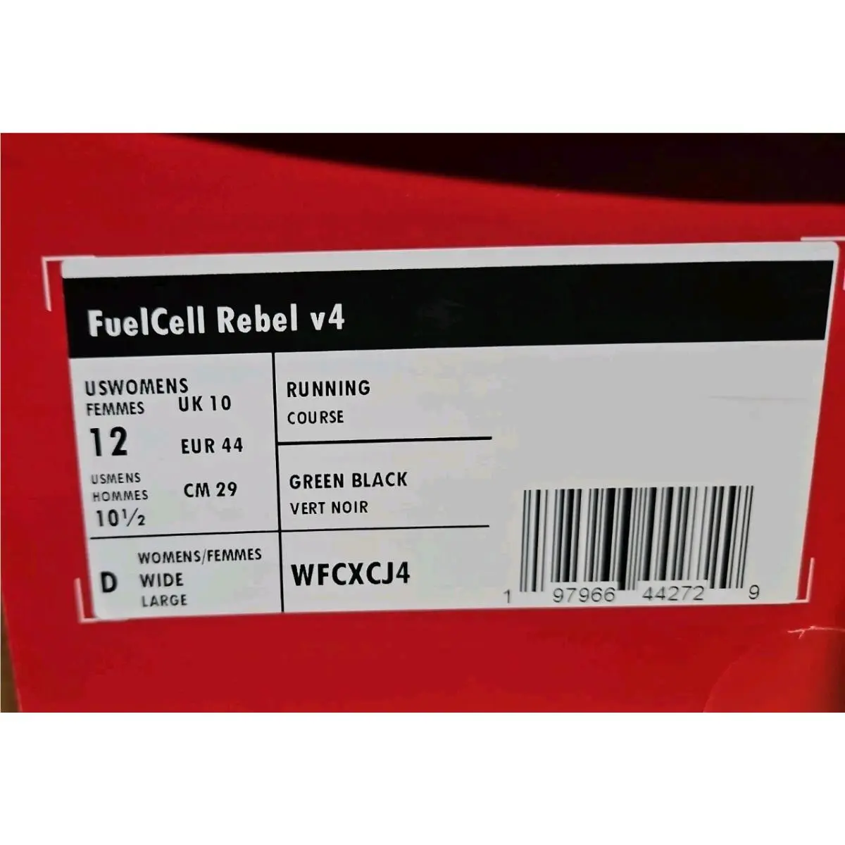 New Balance shoes - New Balance FuelCell Rebel v4 - WFCXCJ4 - Blue, Manufacturer: Cyber Jade/Black/White (UPC: 197966442729) 8