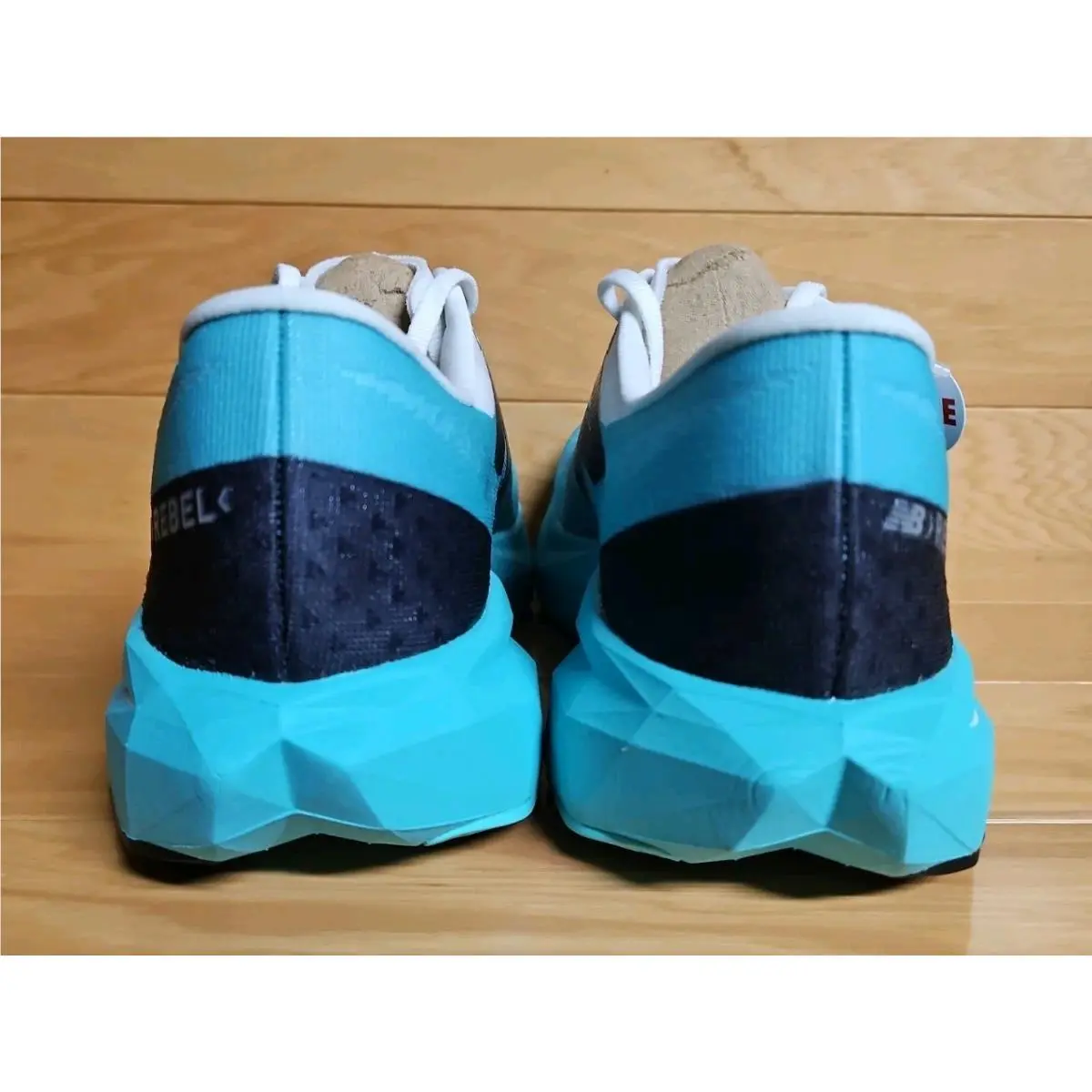 New Balance shoes - New Balance FuelCell Rebel v4 - WFCXCJ4 - Blue, Manufacturer: Cyber Jade/Black/White (UPC: 197966442729) 7