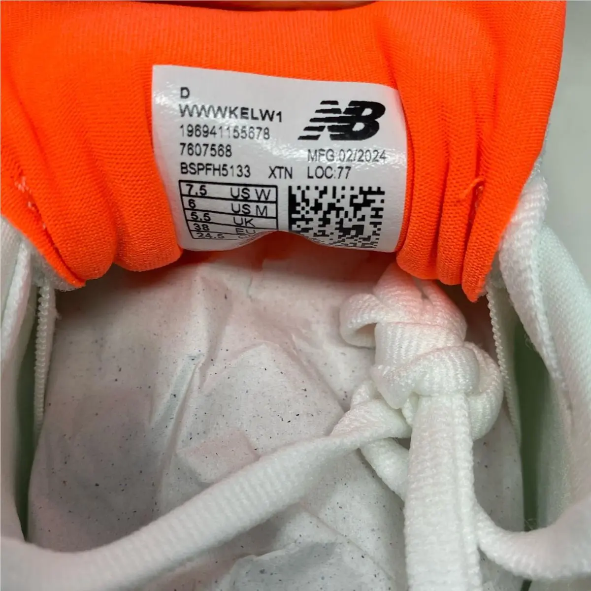 New Balance shoes - WWWKELW1 - wwwkelw1 - White (UPC: 196941155678) 2